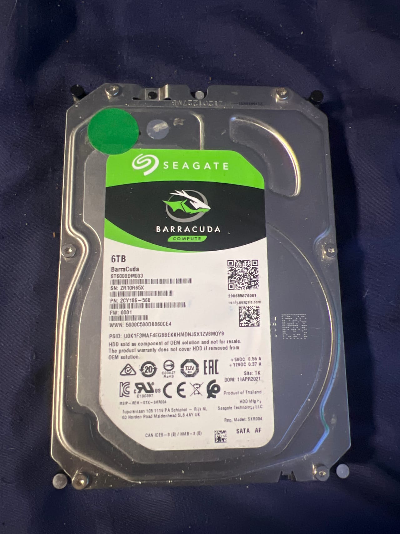 Seagate Barracuda 6TB 3.5” HDD ST6000DM003 | Jawa