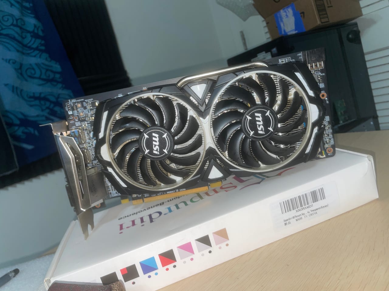 Msi armor radeon rx 580 online