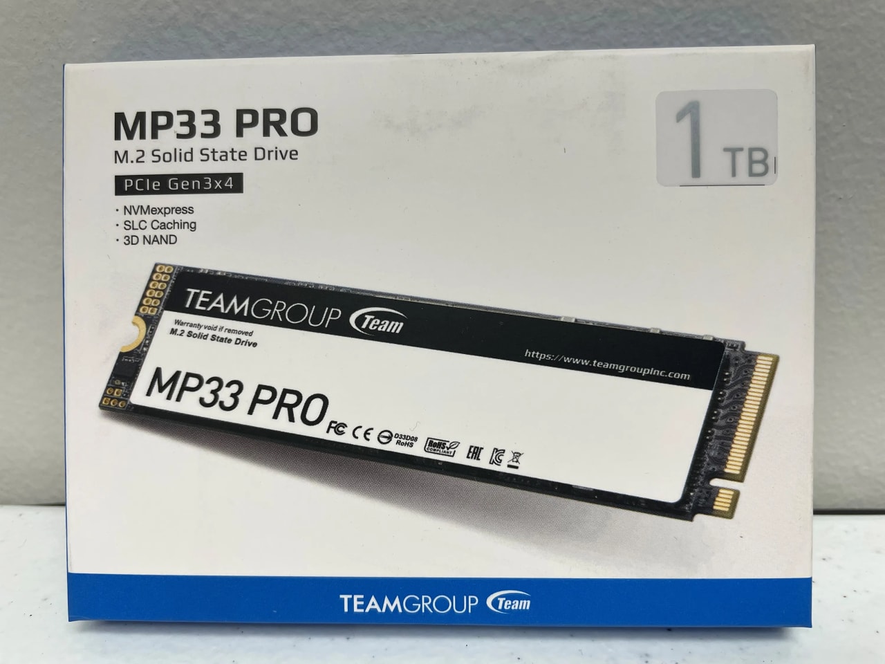 MP33 PRO M.2 PCIe SSD 512GB