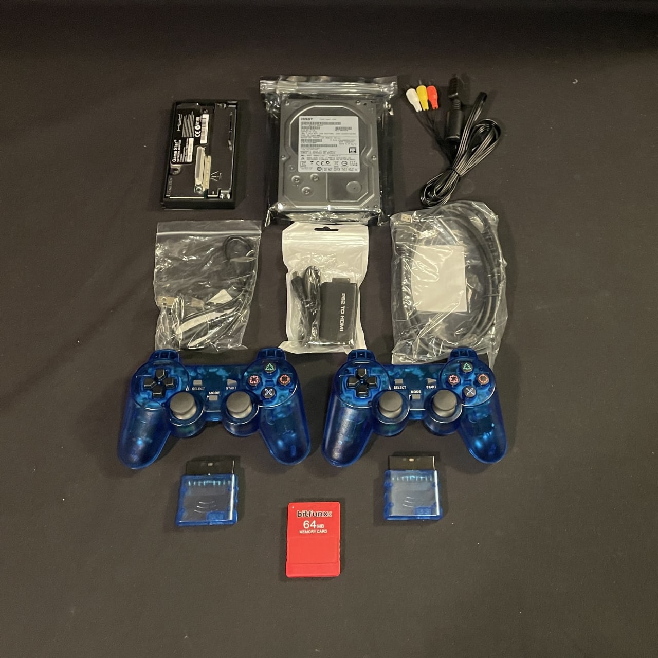 プレステ2 Ps2 Playstation 2 Accessories Kit 4TB Drive Wireless