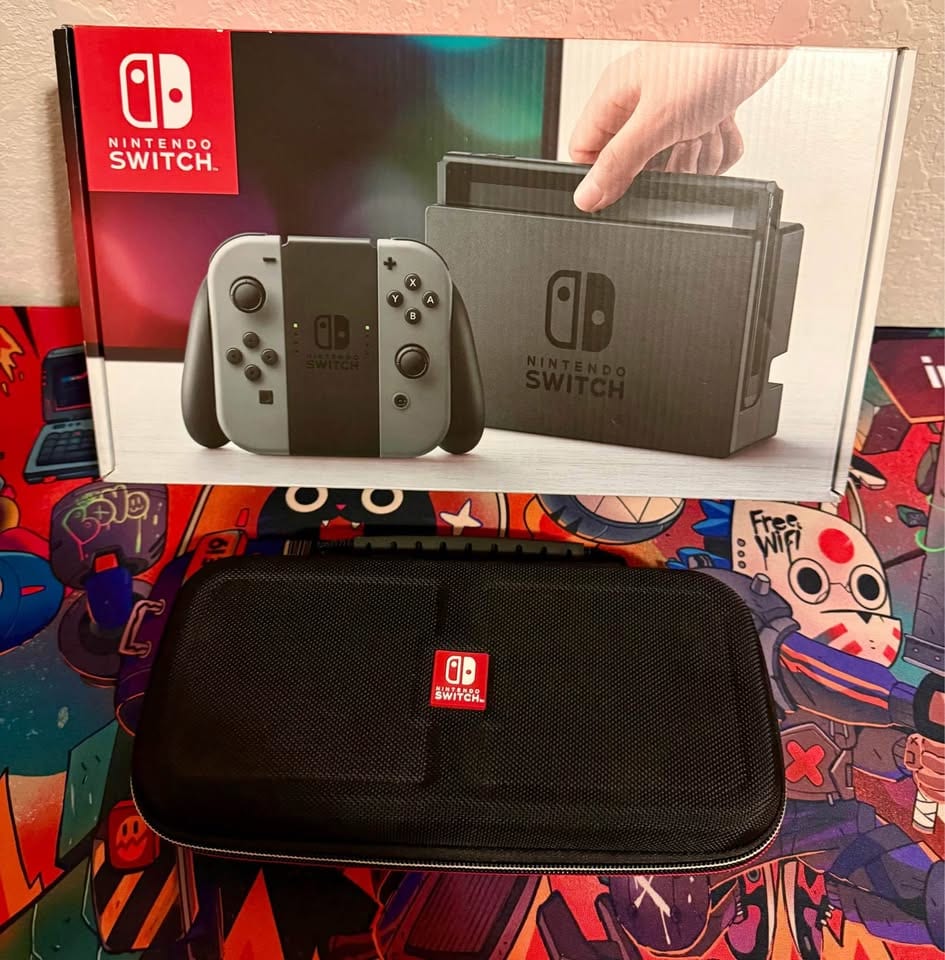Nintendo Switch V1 HAC-001 UNPATCHED Gaming Console | Jawa