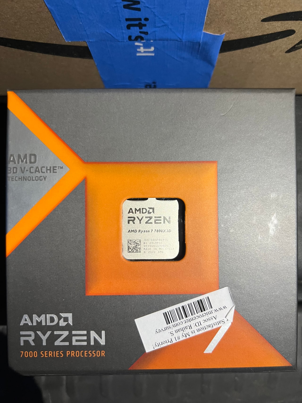 AMD Ryzen 7 7800 X3D | Jawa AMD Ryzen 7 7800 X3D | Jawa