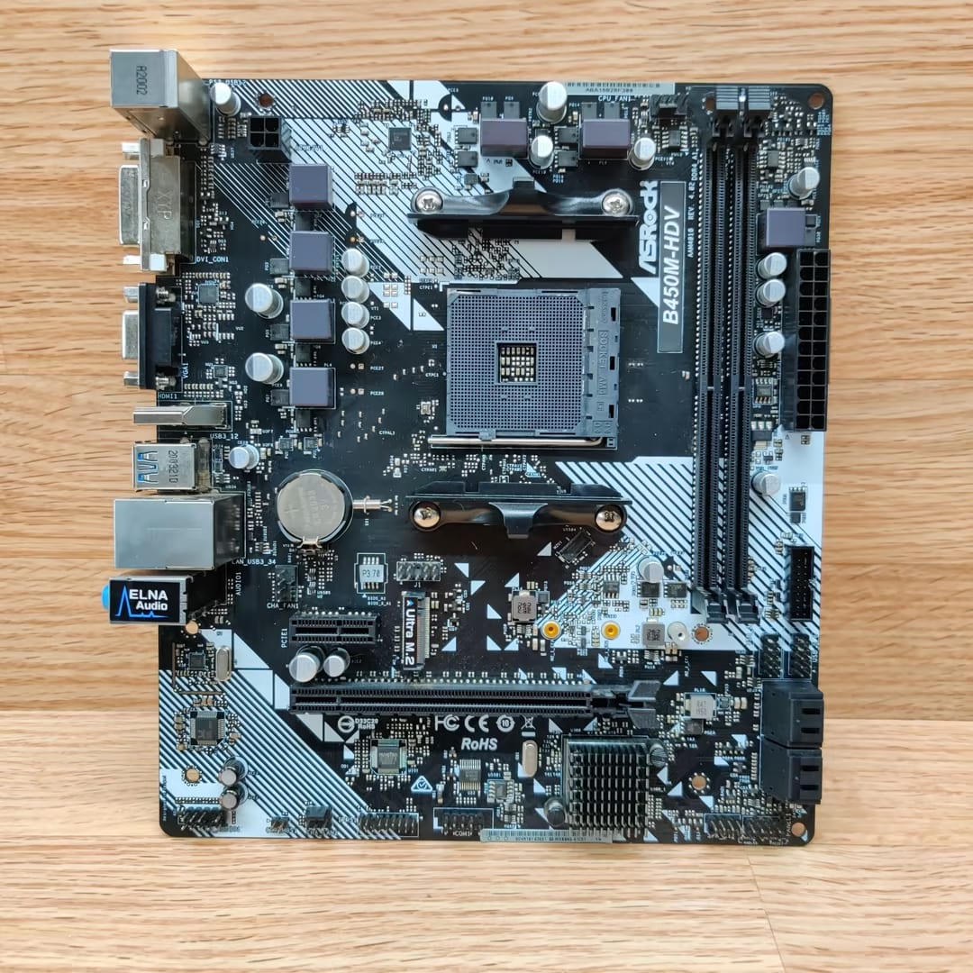 Used ASRock B450M-HDV R4.0 mATX for graybird123 | Jawa