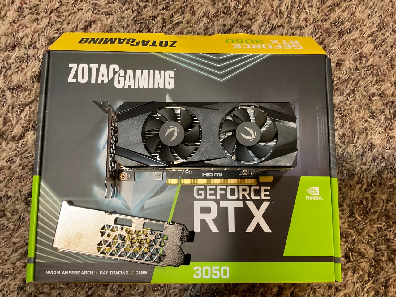 ZOTAC GeForce RTX 3050 6GB ロープロファイル ZOTAC RTX 3050 LP 6 GB Specs | TechPowerUp GPU Database