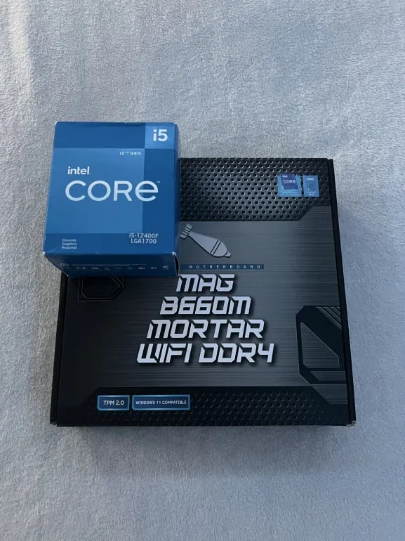 MSI B660M Mortar WIFI DDR4 x Intel Core i5-12400F (Project MSI B660M Mortar WIFI DDR4 x Intel Core i5-12400F (Project