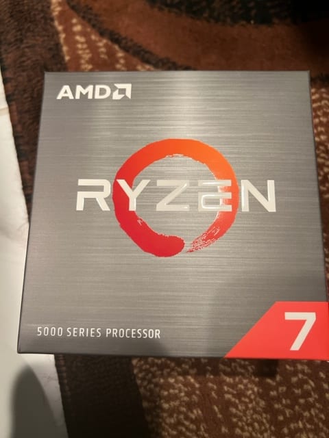 AMD Ryzen 7 5800X 3.8 GHz (Vermeer) AM4 - boxed without CPU cooler