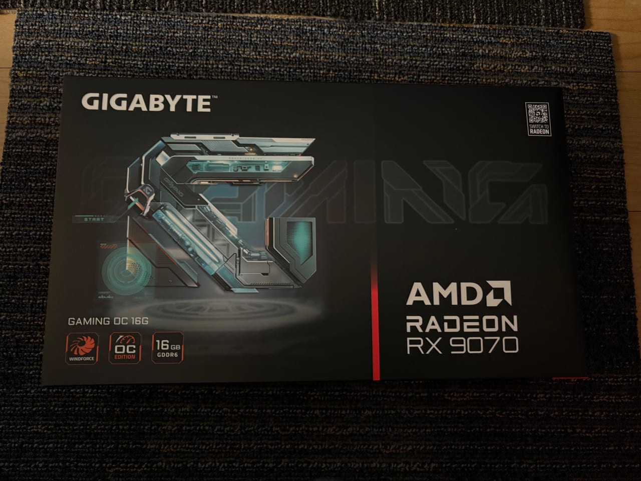 GIGABYTE Gaming Radeon RX 9070 16GB OC | Jawa GIGABYTE Gaming Radeon RX 9070 16GB OC | Jawa