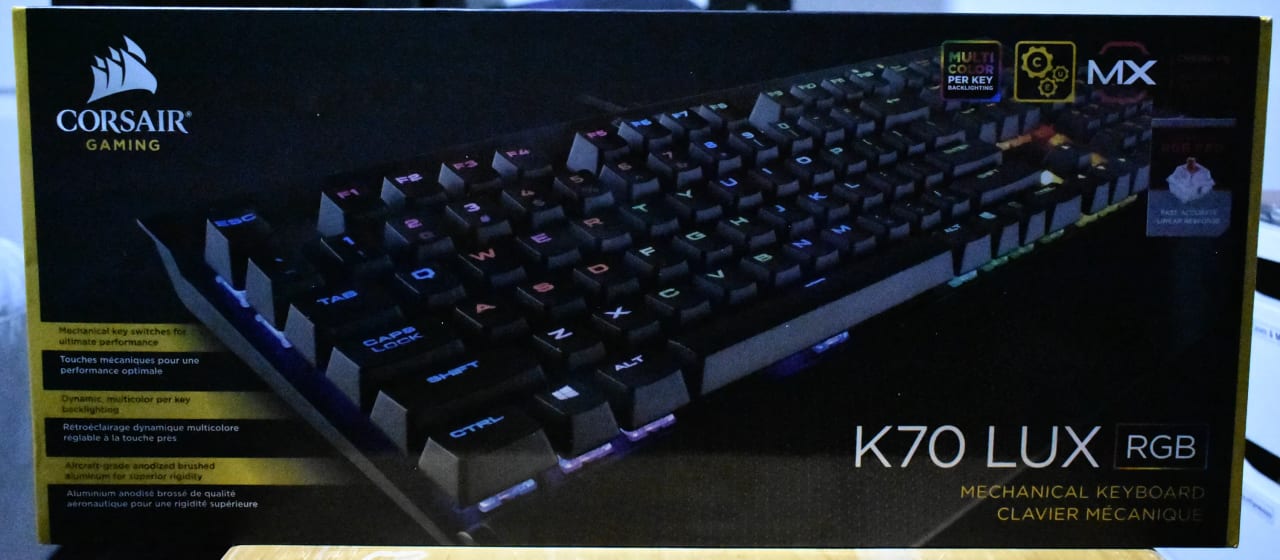 Corsair K70 RGB Pro Cherry MX Red - Achat Clavier Gamer Mécanique