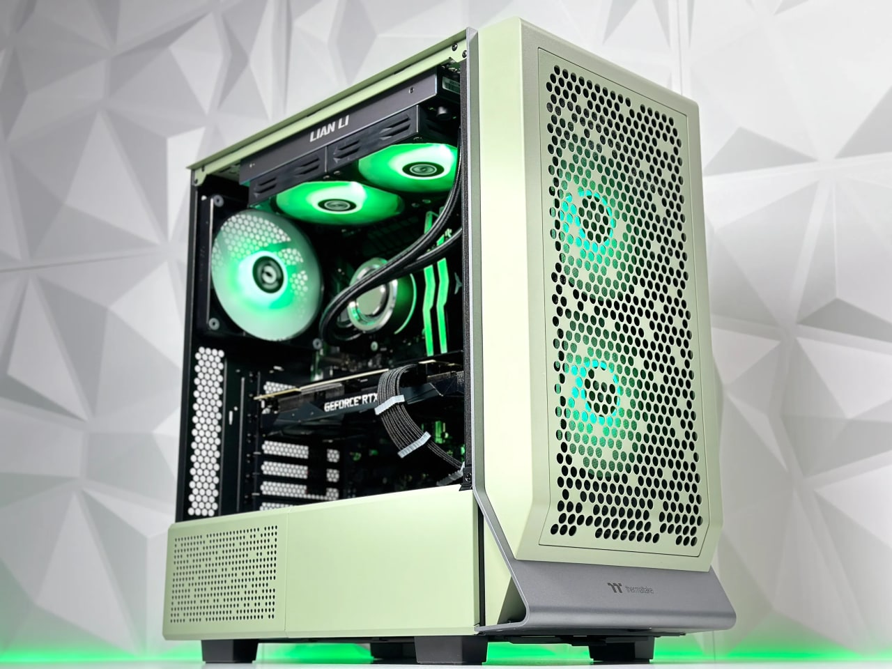 🍵💚🍃Matcha🍃Liquid Cooled Gaming PC🍃Nvidia RTX 2080 Ti 11GB🍃Intel  12600KF 10 core 🍃32GB DDR4🍃 | Jawa