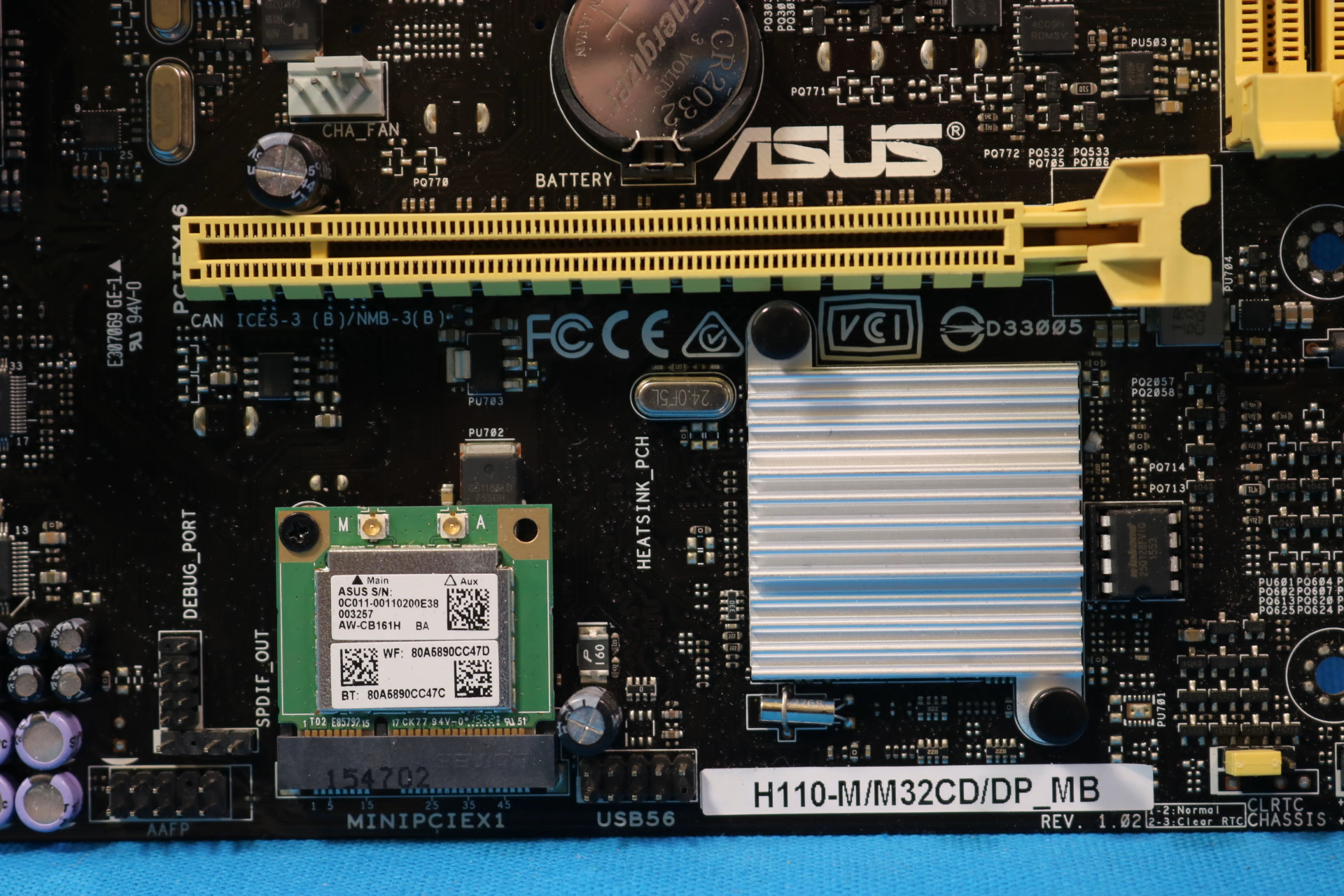 Asus H110M/M32CD/DP_MB Intel LGA1151/Socket H4 DDR3L MicroATX Desktop