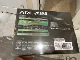 Rosewill ARC-M 650 Power supply 80+ Bronze - never used, still in original packaging