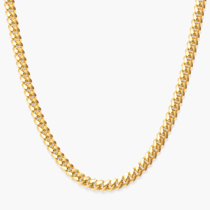 Rope Chain - 4mm - Women's Gold Rope Necklace - JAXXON