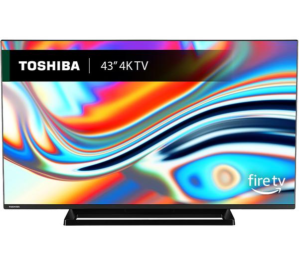 TOSHIBA Fire TV 43UF3F53DB 43 inch Smart 4K Ultra HD HDR LED TV with Amazon Alexa