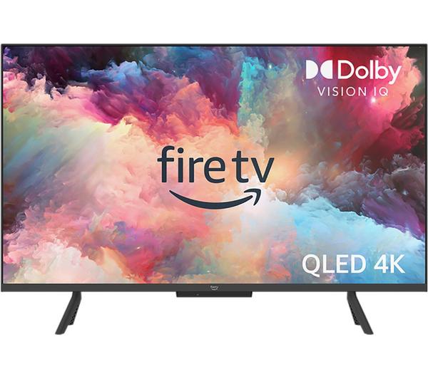 AMAZON Omni QLED Series Fire TV QL43F601U 43 inch Smart 4K Ultra HD HDR TV with Amazon Alexa