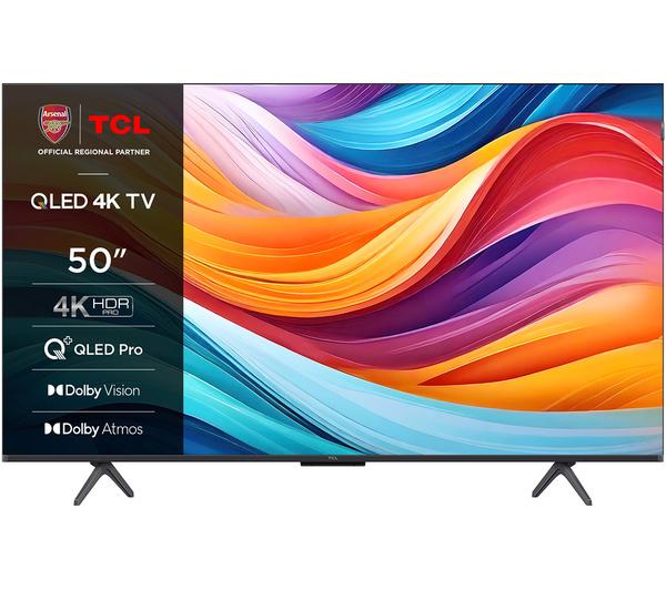 TCL 50C655K 50 inch Smart 4K Ultra HD HDR QLED TV with Google Assistant & Amazon Alexa