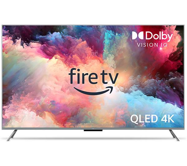 AMAZON Omni QLED Series Fire TV QL65F601U 65 inch Smart 4K Ultra HD HDR TV with Amazon Alexa