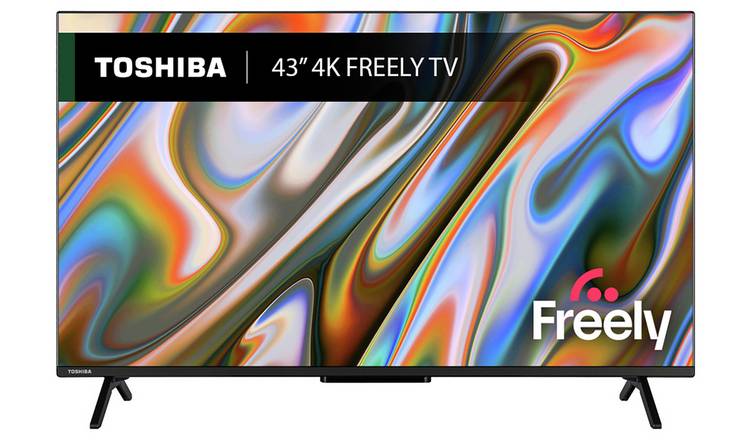 Toshiba 43 Inch 43UV2F53DB Smart 4K UHD HDR LCD Freely TV