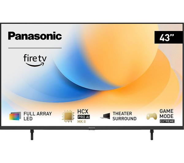 PANASONIC TV-43W90AEB 43 inch Smart 4K Ultra HD HDR LED TV with Amazon Alexa
