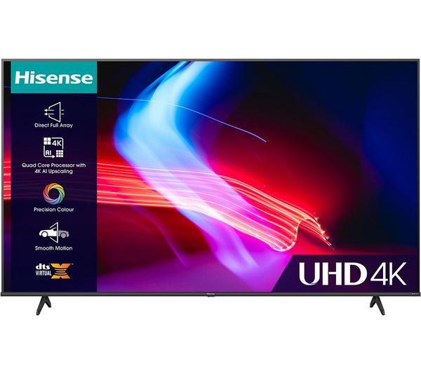 HISENSE 85A6KTUK 85 inch Smart 4K Ultra HD HDR LED TV with Amazon Alexa