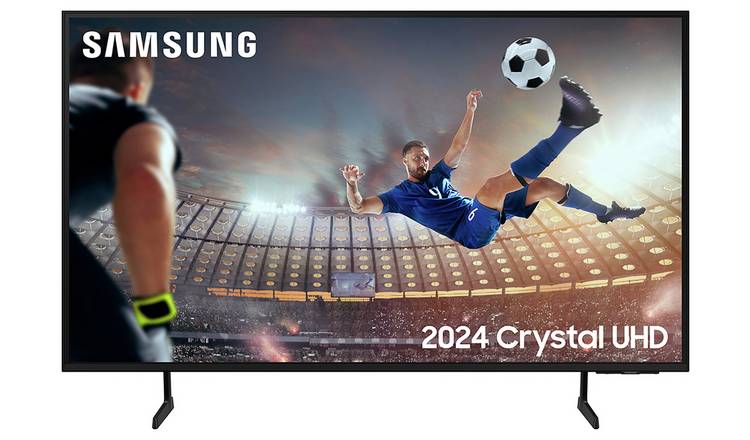 Samsung UE43DU7100 (2024) LED HDR 4K Ultra HD Smart TV, 43 inch with TVPlus, Black