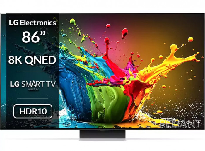 LG 86QNED99T9B (2024) QNED MiniLED HDR 8K Ultra HD Smart TV, 86 inch with Freeview Play/Freesat HD & Dolby Atmos, Satin Silver