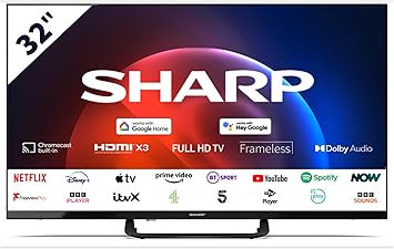 SHARP 32FH8KA 32 inch Full HD Smart LED TV Freeview Play