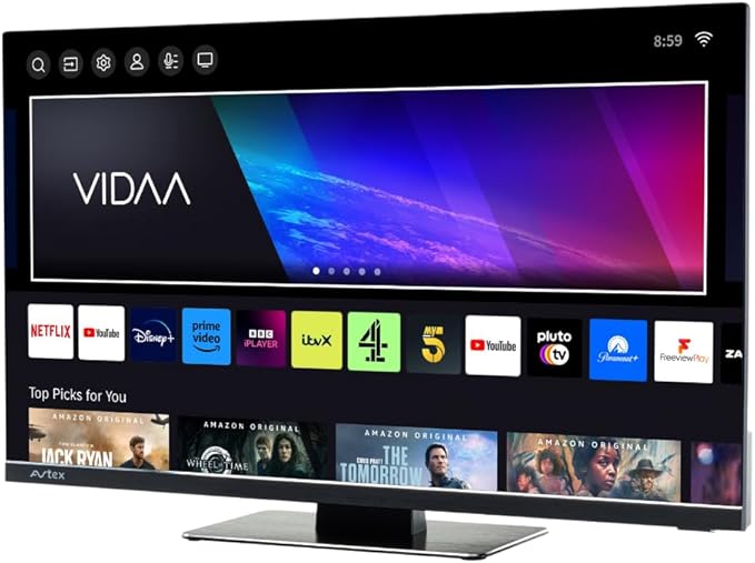 Avtex AV215TS 21.5 inch Full HD Smart TV for Caravans, Motorhomes, Campers & Marine