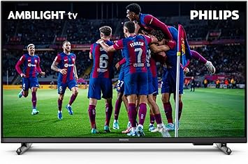 PHILIPS 32PFS6908/12 32 inch Smart LED TV, 1080p, 60Hz, Pixel Plus HD & HDR10, SAPHI, Dolby Atmos, 12W Speakers, Google Assistant & Alexa Compatible, Ambilight, 2023