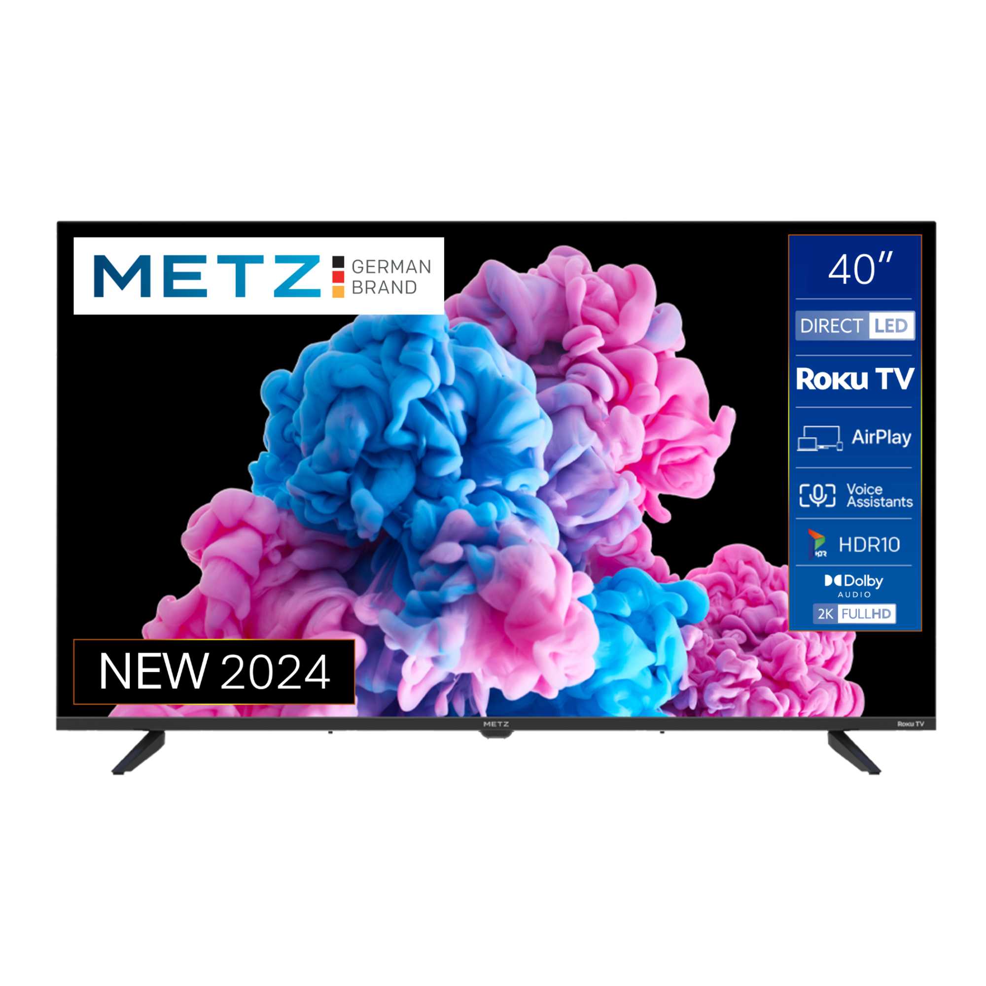 Metz 40MTD6000YUK 40 inch DLED FHD HDR Roku TV