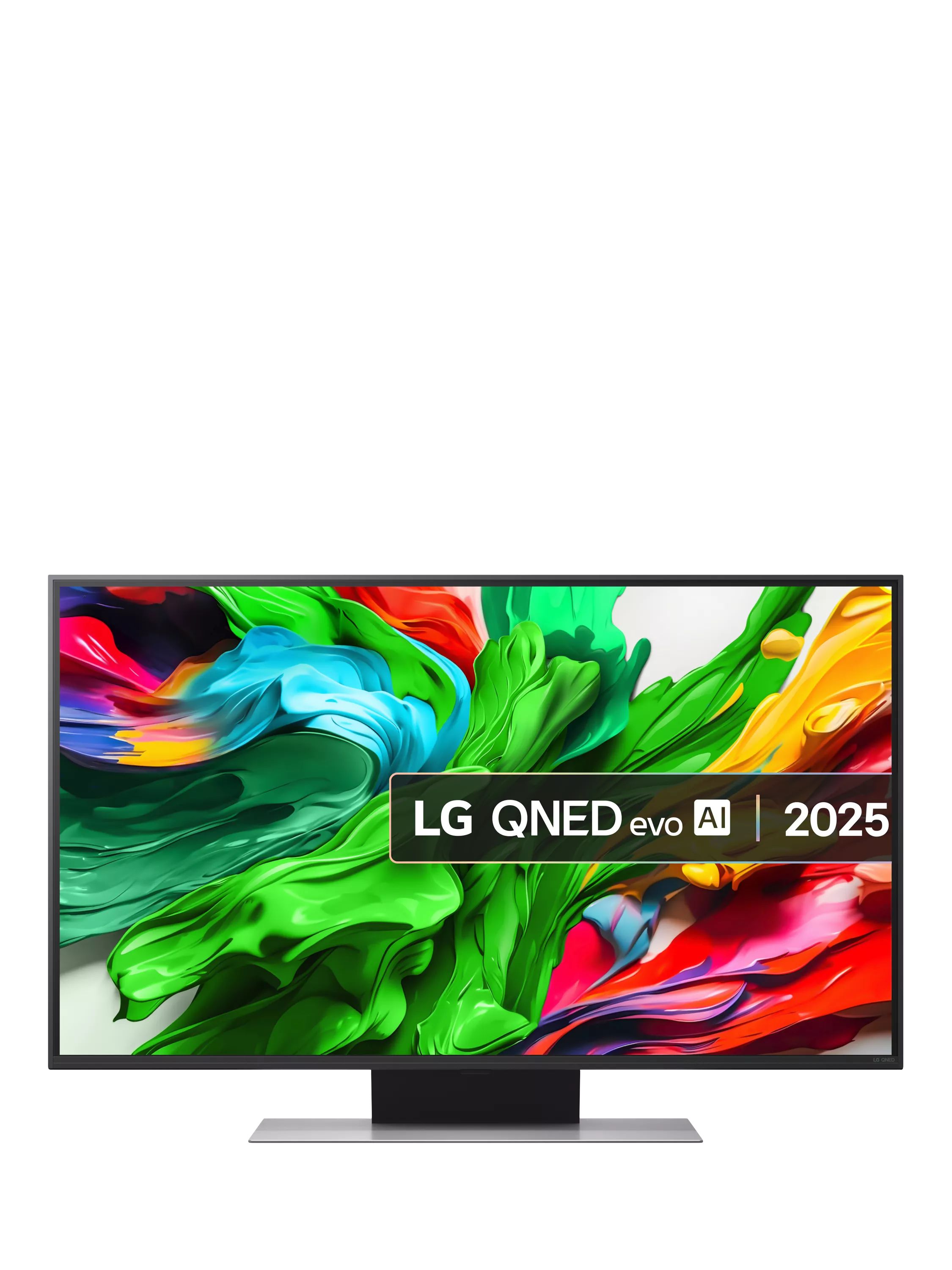 LG 43QNED87A6D (2025) QNED HDR 4K Ultra HD Smart TV, 43 inch, Ashed Blue