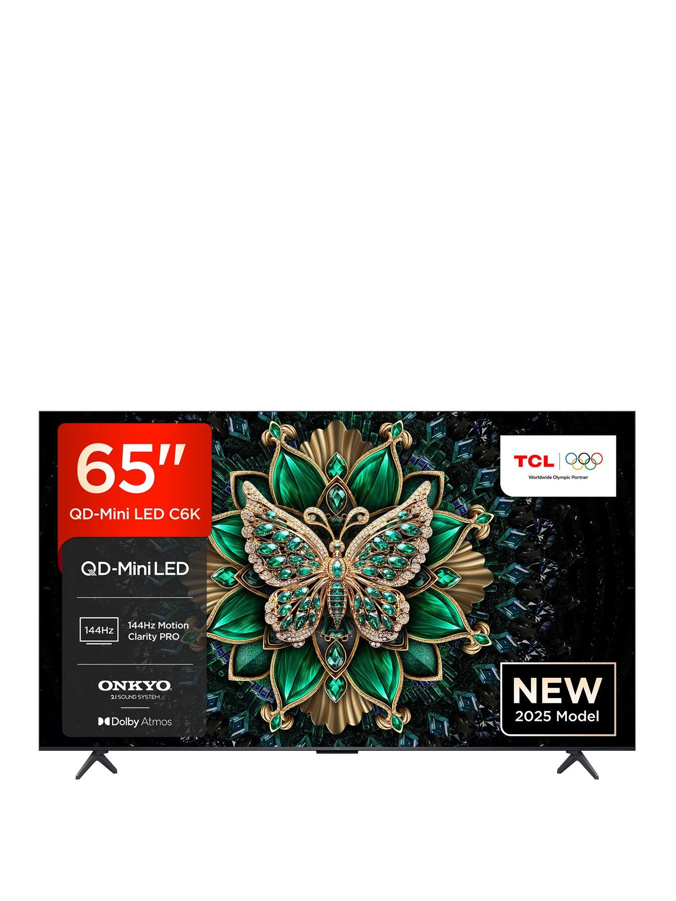 65C6K-UK 65-inch C6K Premium QD-Mini LED 4K Ultra HD 144Hz Google TV