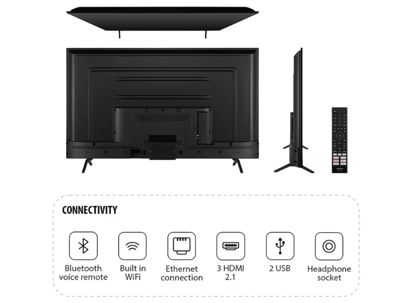 Toshiba 50UV2F53DBU 50 inch 4K LED Smart VIDAA TV