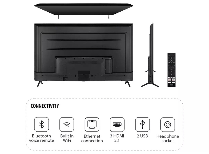 Toshiba 65UV2F53DBU 65 inch 4K LED Smart VIDAA TV