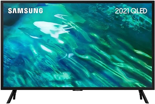 Samsung 32 Inch Q50A QLED HDR Smart TV (2021) - Compact QLED TV, Perfect For Gaming, 100% Colour Volume & Alexa Built In, Screen Mirroring & Object Tracking Sound Lite With Quantum Processor