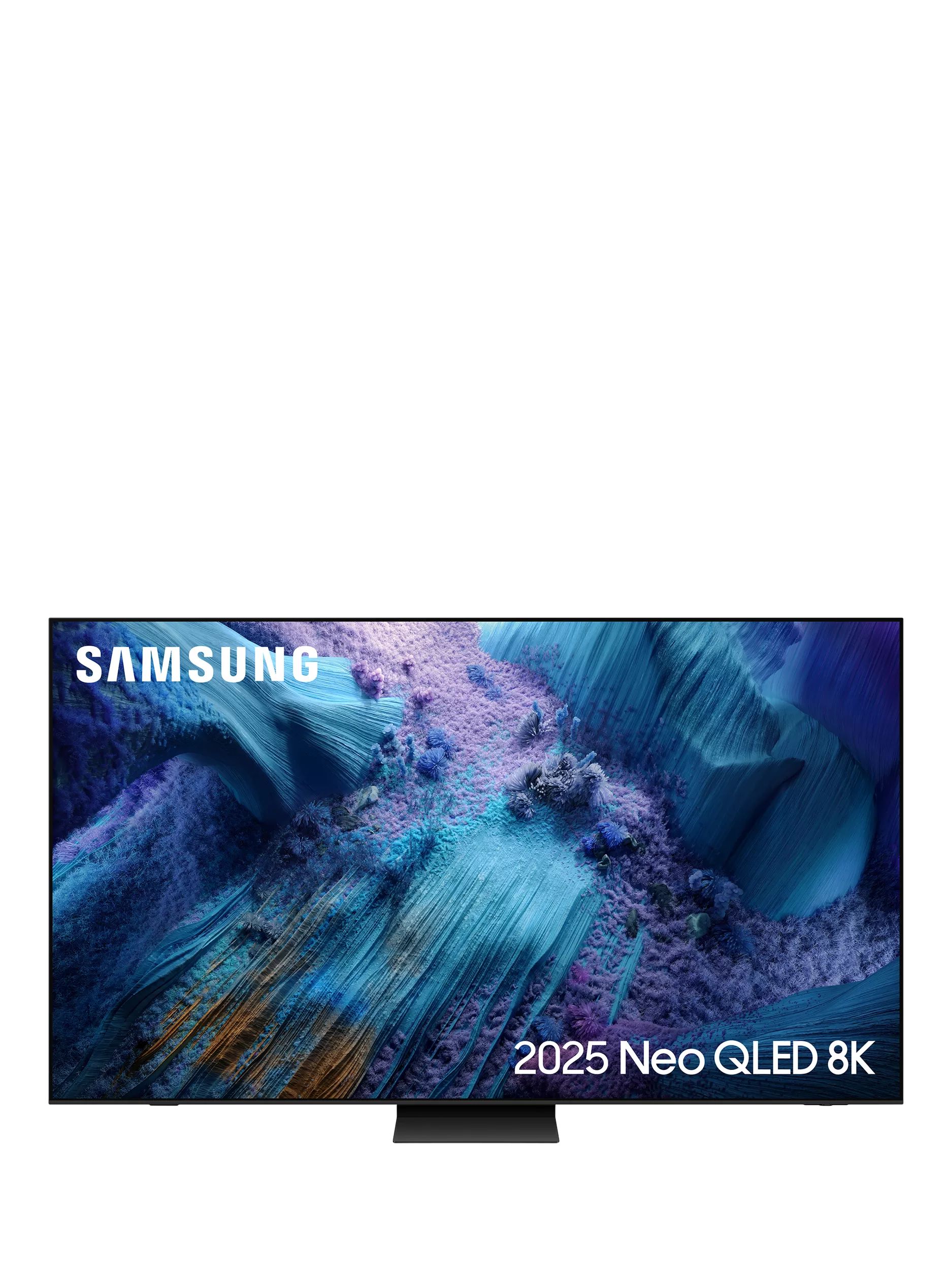Samsung QE75QN990F (2025) Neo QLED Mini LED HDR 8K Ultra HD Smart AI TV, 75 inch with Dolby Atmos & Infinity Air Design with Wireless One Connect Box, Black