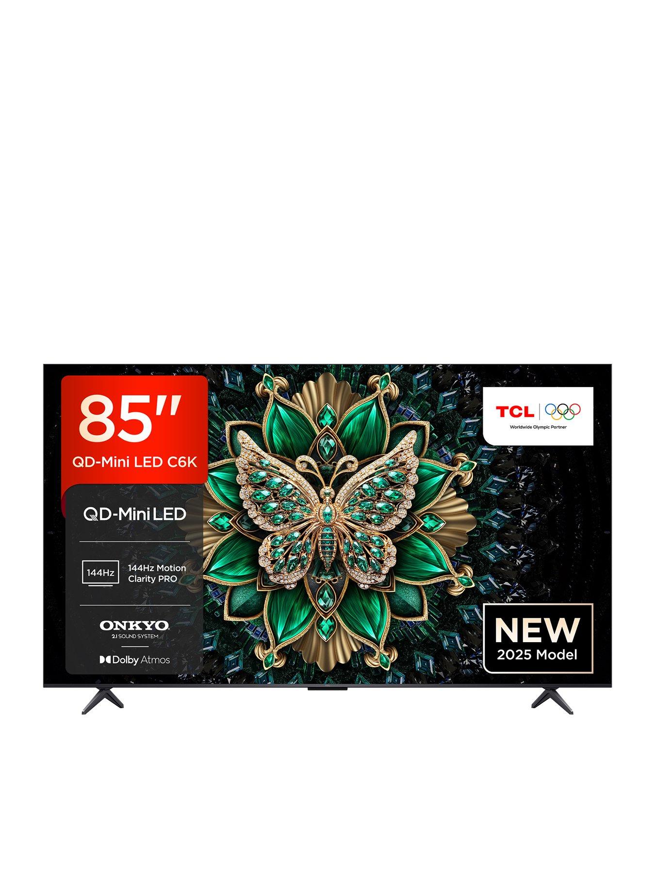 85C6K-UK 85-inch C6K Premium QD-Mini LED 4K Ultra HD 144Hz Google TV