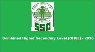 SSC Combined Higher Secondary Level (10+2 u2013 CHSL)