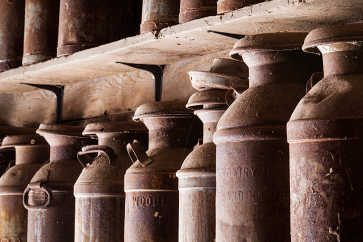 Milk Jugs, Blaisdell Bros. Farm