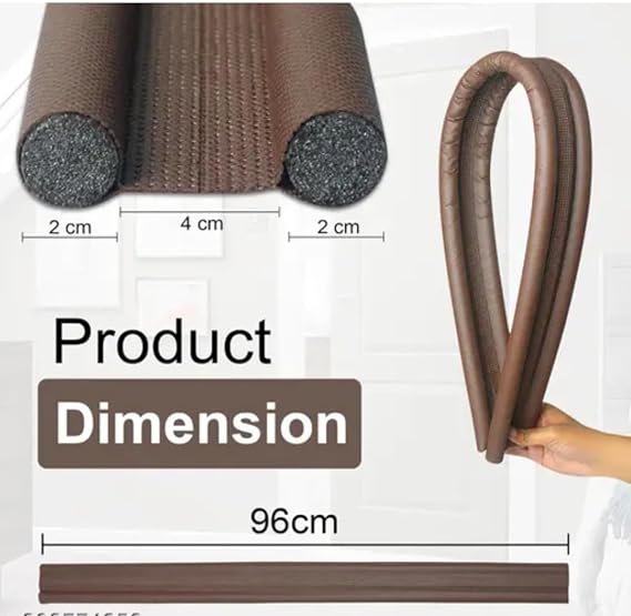 Multipurpose Door Seal Draught/Draft Guard/Gap Sealer Bottom Sealing Strip for Insects, Dust/Water Proof Guard for Energy Saving, Noise Cancellation and... 4