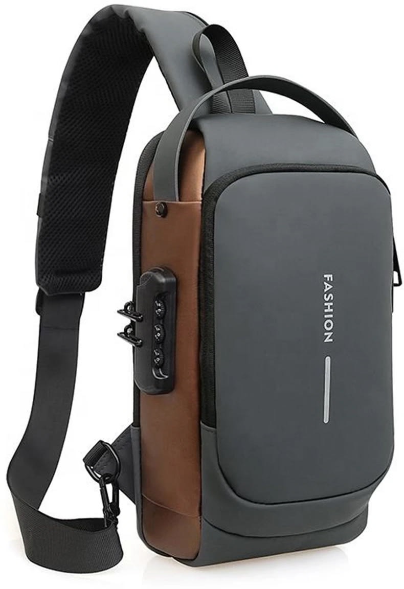 Sling Side Bag For Men | Anti-Theft Smart Waterproof Crossbody Chest Bag for Travel | Messenger Bags Casual Shoulder Bag for Men and Women