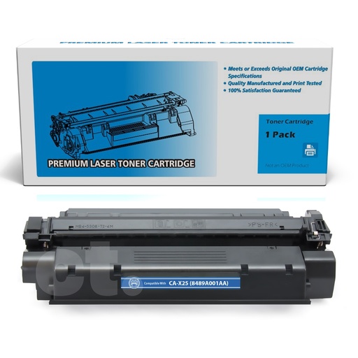 Canon X25 8489A001AA Compatible Black Standard Yield Toner Cartridge (1 Pack)