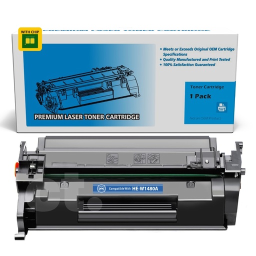 HP W1480A 148A Compatible Black Standard Yield Toner Cartridge (1 Pack)
