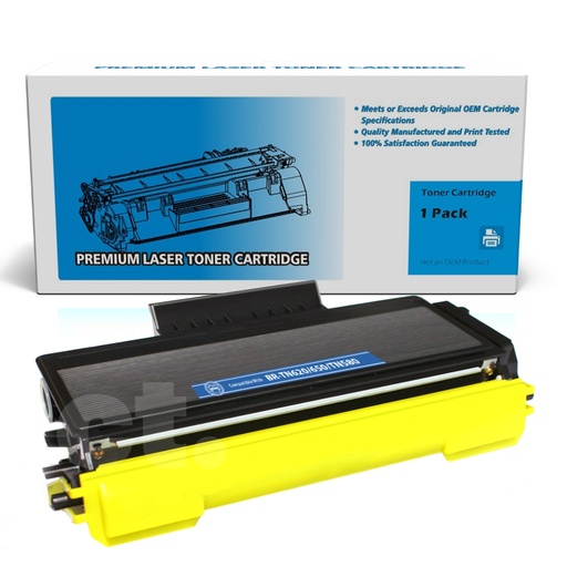 Brother TN-580 TN-650 TN580 TN650 Compatible Black High Yield Toner Cartridge (1 Pack)