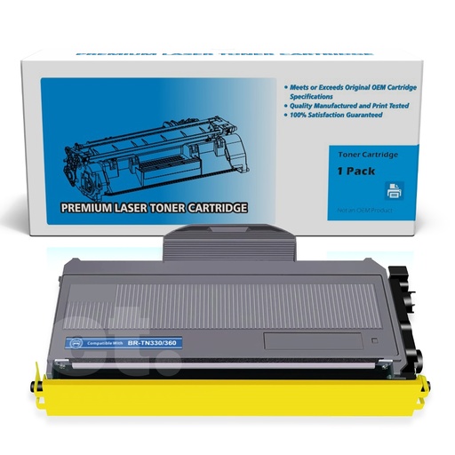 Brother TN-360 TN360 Compatible Black High Yield Toner Cartridge (1 Pack)