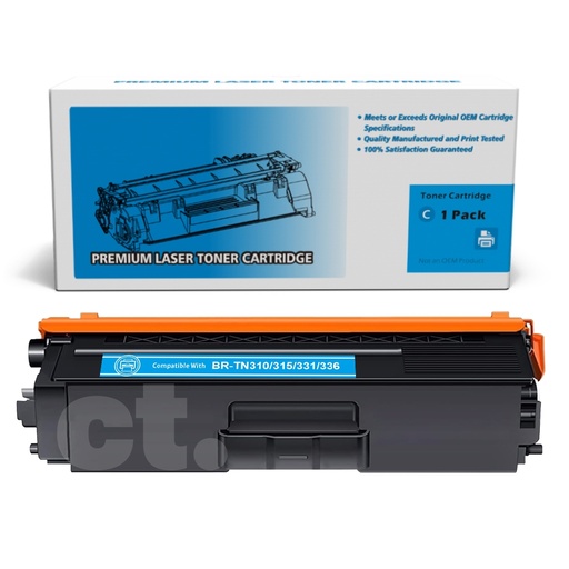 Brother TN-336 TN336 TN-315 TN315 Compatible Cyan High Yield Toner Cartridge (1 Pack)