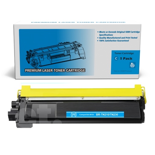 Brother TN-210 TN210 TN230 Compatible Cyan Standard Yield Toner Cartridge (1 Pack)