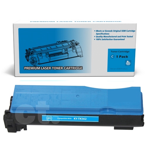 Kyocera TK-562 Compatible Cyan Standard Yield Toner Cartridge (1 Pack)