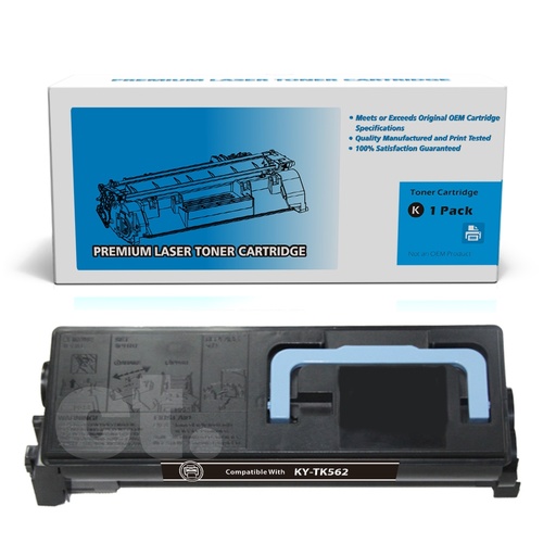 Kyocera TK-562 Compatible Black Standard Yield Toner Cartridge (1 Pack)