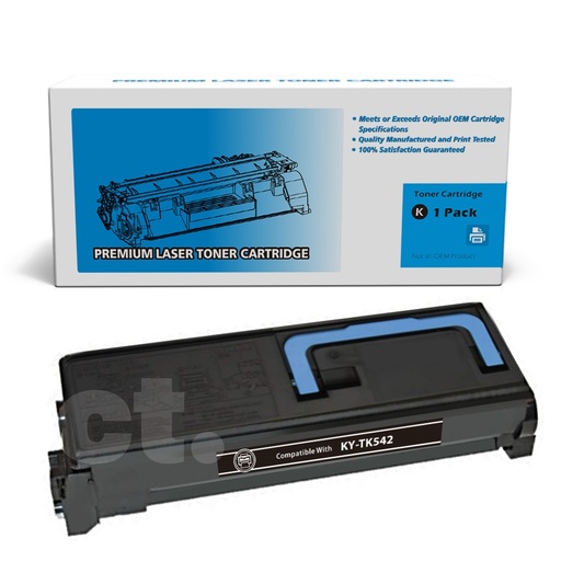 Kyocera TK-542 Compatible Black Standard Yield Toner Cartridge (1 Pack)