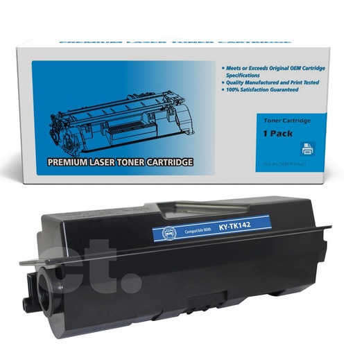 Kyocera TK-142 Compatible Black Standard Yield Toner Cartridge (1 Pack)